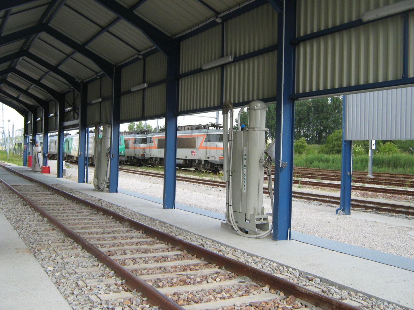 Distribution de sable FIXE-013