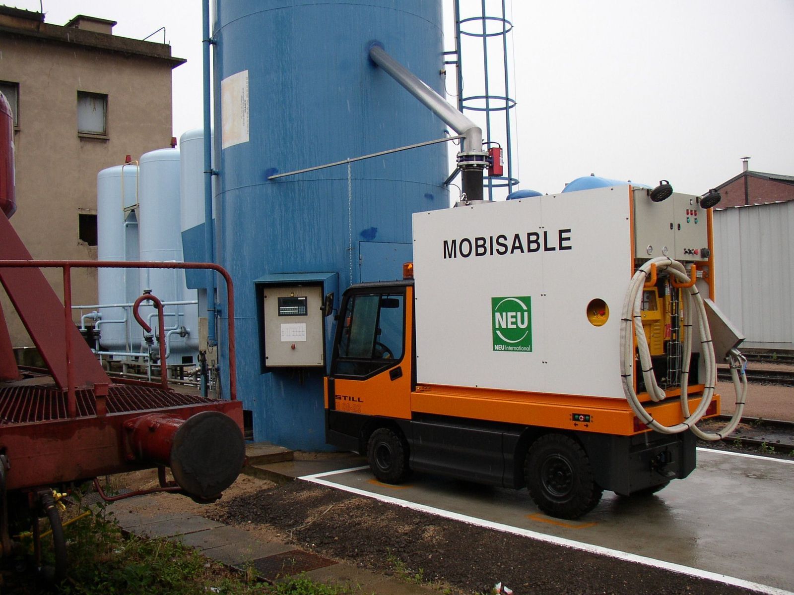 Distribution de sable MOBILE-010